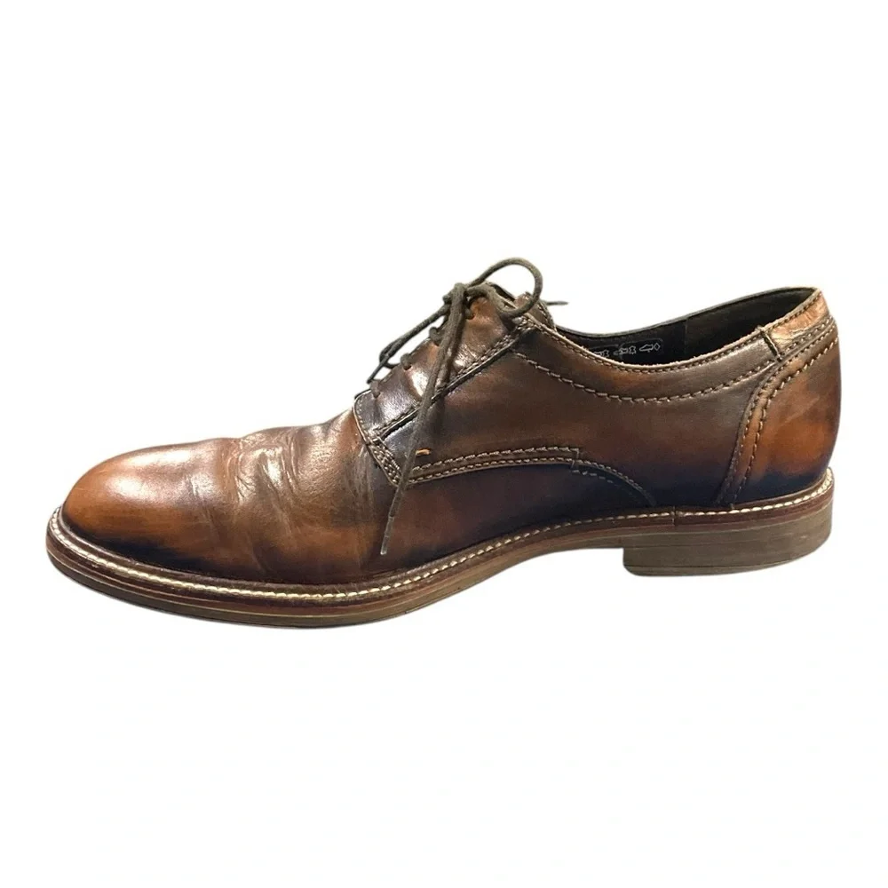 🔥 Mephisto Waino Men’s Size 13‎ | Patina Brown Leather Oxfords 👞